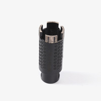 Foret diamanté à paroi mince de 16 mm personnalisable, interface M14, scie cloche diamantée soudée au laser pour la pierre