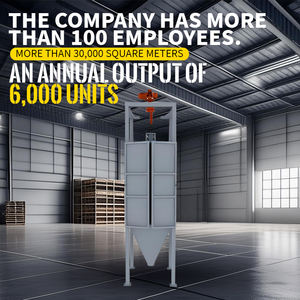 Nouvelle station de déchargement de sacs en vrac pour grains de café et poudre de ciment en acier inoxydable avec système de collecte des poussières pour restaurants, usage domestique et vente au détail - Product Image 6