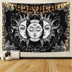 Al por mayor personalizado arte de <span class=keywords><strong>pared</strong></span> de <span class=keywords><strong>tapiz</strong></span> de <span class=keywords><strong>pared</strong></span> decoración del hogar Decoración mantas puerta tapices - Product Image 2