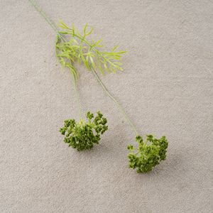 Flor Artificial Wencha Cuizhu, Plástico con Alambre, Decoración Interior, Planta para Manualidades - Product Image 3