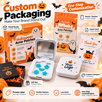 Patchs Hydrocolloïdes Halloween pour Boutons, Autocollants Anti-Acné, Couvre-Imperfections, Soin de la Peau, Points Invisible pour les Boutons