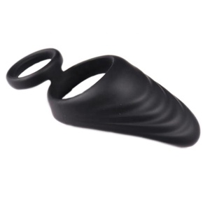 Vente chaude Amazon Silicone Mâle Retarder L'éjaculation Hommes Sexe Jouet Pénis Anneau De Pénis - Product Image 5