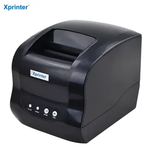 Xprinter XP-365B stampante per codici a barre per etichette di spedizione mini stampa termica ad alta velocità per stampante termica Express con bluetooth