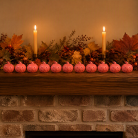 SIPKLR Ensemble de 10 mini décorations de citrouilles d'Halloween, parfait pour les centres de table, les travaux manuels et la décoration de fêtes à la maison
