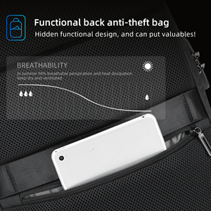 Fenruicht — <span class=keywords><strong>sac</strong></span> à dos tissu Oxford pour homme, sacoche étanche avec chargeur USB, pour <span class=keywords><strong>ordinateur</strong></span> portable ou de randonnée, Offre Spéciale pouces, <span class=keywords><strong>Amazon</strong></span> 15.6 - Product Image 6