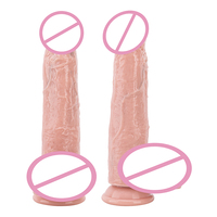 Juguete Sexual para Adultos, Dildo en Oferta, Venta al por Mayor de Fábrica, Pene Insertable, Masturbador Femenino de Silicona, Realista, Manual, para Mujer