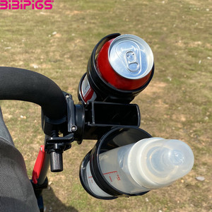 Portabicchieri universale per passeggino <span class=keywords><strong>a</strong></span> doppia scanalatura con rotazione da viaggio per passeggino - Product Image 5