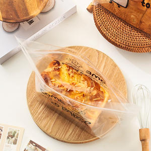 Bolsa <span class=keywords><strong>de</strong></span> plástico desechable para pan al por mayor, PET CPP transparente, personalizada, con cierre automático, cremallera, panadería, pan, pastel, postre, bolsa <span class=keywords><strong>de</strong></span> plástico - Product Image 3