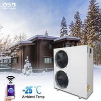 Bomba de Calor Aire-Agua de 10kw con Alto COP, ERP A++, Solar y Eléctrica, con Wifi, Monobloque OEM, Calentador de Agua