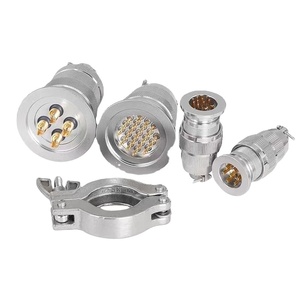 Mặt bích Nhanh chóng gắn kf25/40 niêm phong khí sealaviation plugvacuum Kính thiêu kết kết nối - Product Image 1