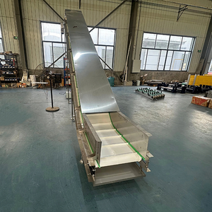 ناقل رفع من مادة <span class=keywords><strong>PVC</strong></span> ناقل مائل لرفع المواد نظام نقل رفع الفاكهة لتجهيز الأغذية - Product Image 4