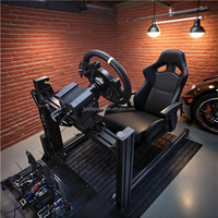 Simulateur de Siège F1 de Course, Simulateur de Conduite Moto Voiture, Fauteuil de Jeu de Course d'Arcade, Machine Simulateur VR, Jeu de Voiture de Course VR 9D