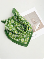 Op maat gemaakte katoenen bandana met digitale print, eigen ontwerp, modieus voor hoofd- en nekbedekking, dagelijks gebruik