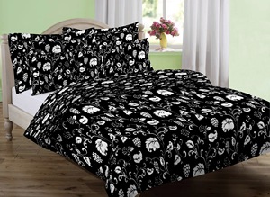 Premium Wholesale Cotton Printed Woven Handmade Bedding Set 100% Custom Factory Color Print Soft Breathable Fabric Bed Linen - Product Image 4