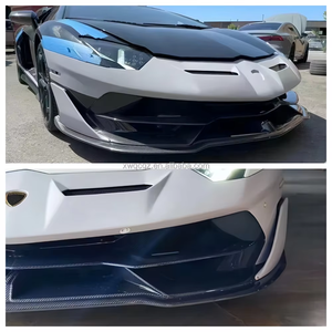 กันชนหน้าฝากระโปรงหลังสปอยเลอร์สำหรับ lambLamborghini <span class=keywords><strong>Aventador</strong></span> ชุดตัวถัง <span class=keywords><strong>LP740</strong></span> LP700อัพเกรดรถคาร์บอนไฟเบอร์แห้ง svj - Product Image 4
