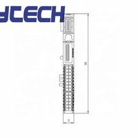 HY-TECH SIEMENS SIMATIC ET200SP Baz Ünitesi BU15-P16+A10+2B BU Tip A0 6ES7193-6BP20-0BA0