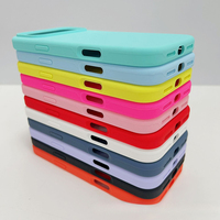 Coque de téléphone en silicone liquide pailleté avec doublure en fibre, antichoc, pour 17/17 Pro/17 Pro Max/17 Air, plusieurs couleurs disponibles, MOQ 500