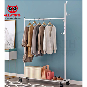 Prix usine doré luxe <span class=keywords><strong>Design</strong></span> sol debout <span class=keywords><strong>porte</strong></span>-manteau Simple sac <span class=keywords><strong>porte</strong></span>-vêtements cintres <span class=keywords><strong>porte</strong></span>-<span class=keywords><strong>chapeau</strong></span> - Product Image 4