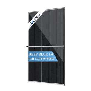 แผงโซลาร์เซลล์แบบสองหน้าสำหรับอุตสาหกรรม รุ่น JA Tier1 Solar Bifacial 430w 435w 440w 450w MBB PERC จากคลังสินค้ารอตเตอร์ดัม JAM78D10-<span class=keywords><strong>430</strong></span>/MB - Product Image 2