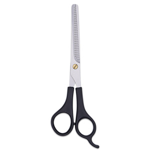 Tijeras para adelgazar el cabello, herramienta profesional de corte de pelo con mango largo y punta roma de acero inoxidable para uso doméstico - Product Image 5