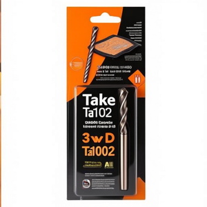 Foret universel en carbure Ttake Ta1002, revêtement Nano TiAlN, forets en carbure 3xD - Product Image 2