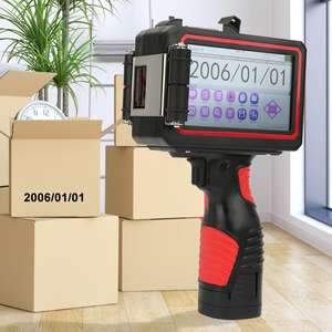 Imprimante à jet d'encre portable 1-25,4 mm Machine d'impression de la date d'expiration pour le code-barres Lot de numérotation sur bouteille Sac Plastique Métal - Product Image 3