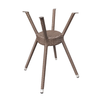 Meubles de jardin en rotin d'extérieur, chaises longues en rotin plat PE