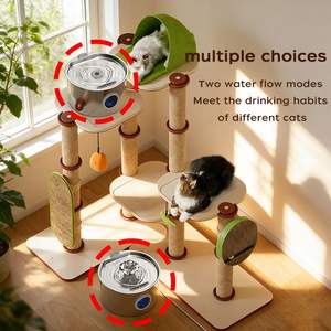 เครื่องให้น้ำแมวอัตโนมัติแบบพกพา รุ่นใหม่ OEM/ODM ความจุ 3.2 ลิตร ทำจากสแตนเลส ดีไซน์สวยงาม ทนทาน เงียบพิเศษ สำหรับแมวในบ้าน - Product Image 5