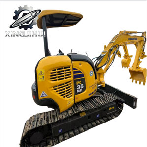 Excavatrice Komatsu PC35 de 3,5 tonnes, d'occasion, de marque japonaise, moteur Cummins, excavatrice sur chenilles, petite excavatrice d'occasion, provenance Japon. - Product Image 1