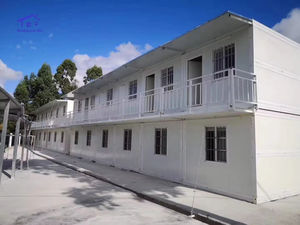 Maison modulaire en conteneur moderne de 20 pieds et 40 pieds, maison préfabriquée détachable, petite maison en acier, camping, maison pour magasin, bureau, bâtiment, salle de sport - Product Image 2