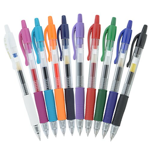 Bolígrafo de Gel Retráctil con Logotipo Personalizado, Punta Fina de 0.7 mm, Empuñadura de Goma, Tinta de Secado Rápido a Prueba de Manchas, Impresión en Serigrafía, Promocional, Venta al por Mayor - Product Image 6