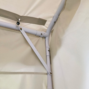 Abri de <span class=keywords><strong>voiture</strong></span> extérieur portable en acier inoxydable Tuoye avec parois latérales amovibles pour parking simple taille 2x2m - Product Image 5