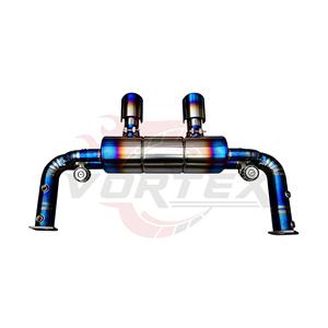 ท่อไอเสียแบบ Catback วาล์วสุญญากาศ Vortex Blue Titanium สำหรับ Porsche 911 Carrera S 4S GTS 991.2 ปี 2017-2019 ชุดแต่งท่อเก็บเสียง - Product Image 4