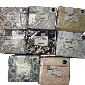 Purelax in chống nhăn microfiber <span class=keywords><strong>bedding</strong></span> Set của 6 cái Nữ Hoàng Kích thước Vua Kích thước bộ sưu tập Chứng Khoán - Product Image 1