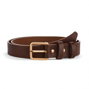 100% Cow Hide <b>Men's</b> <b>Belts</b> BS INTERNATIONAL Premium Quality Custom Logo Print Square Steel Buckle Waterproof Heavy Duty Party - Product Image 3