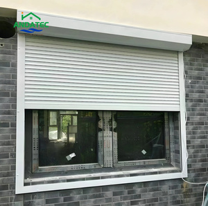 Tapparella di sicurezza della porta del Garage a rulli in <span class=keywords><strong>alluminio</strong></span> con scatola manuale <span class=keywords><strong>e</strong></span> motorizzata - Product Image 1