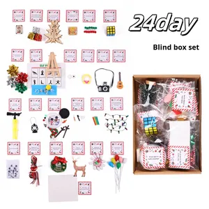 Set Regalo Magia dell'Elfo per 12/24 Giorni <span class=keywords><strong>di</strong></span> Natale Kit dell'Avvento con Calendario a Scatola Cieca Decorazioni Natalizie Festive - Product Image 2