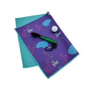 Serviette de sport en microfibre pour la gym, le fitness, le yoga, le golf, les activités de plein air et les voyages, avec logo personnalisé - Product Image 3