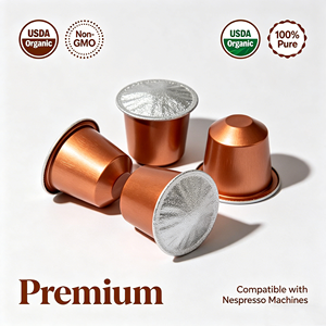 แคปซูลกาแฟทองแดงแบบเสิร์ฟเดี่ยวสำหรับเครื่องชงเอสเพรสโซ - Product Image 5