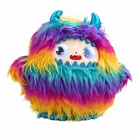 Peluche interactive émotionnelle transfrontalière Monster AI, rembourrée en coton PP, compagnon apaisant unisexe, hauteur réglable
