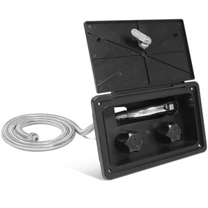 TYTXRV Kit de Ducha Exterior para RV con Cabezal y <span class=keywords><strong>Manguera</strong></span> de Acero Inoxidable para Accesorios de Barco, Marino, Camper y <span class=keywords><strong>Autocaravana</strong></span> - Product Image 3