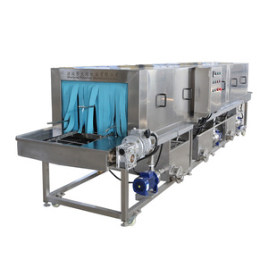 Sistema di pulizia delle casse di plastica completamente automatico del cestino del Pallet del pulitore della cassa dell'attrezzatura di lavaggio ad alte prestazioni - Product Image 4