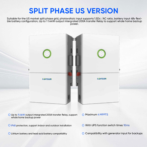 Inverter Solare Ibrido LOVSUN Pronto per il Collegamento Parallelo 5KW 8KW 10KW 12KW, Alimentazione di Backup Bifase 48V MPPT, <span class=keywords><strong>Energia</strong></span> Pulita per il <span class=keywords><strong>Mercato</strong></span> USA - Product Image 4