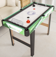 Table de jeux multifonction 4-en-1 OEM ODM de 38 pouces, prix d'usine, incluant billard, hockey, tennis, et billard américain EN71/ASTM