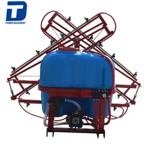 Rociador de pluma de pesticida montado en suspensión de tres puntos para tractor agrícola 3W-200, rociador de pluma de aerosol