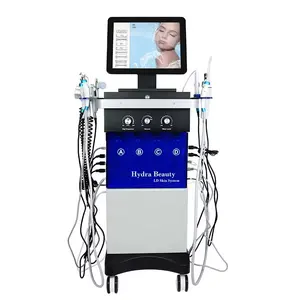 Chất lượng hàng đầu giá thấp 14 trong 1 Hydra oxy máy bay phản lực dermabrasion Hydro Aqua lột vẻ đẹp khuôn mặt thiết bị Salon máy trên khuôn mặt