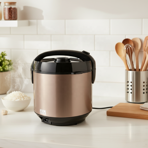 Autocuiseur de riz multi-fonctions en acier inoxydable de qualité supérieure, avec cuve antiadhésive, faible consommation d'énergie, cuisson rapide, 1,0-2,8 L, personnalisable, directement de l'usine - Product Image 3