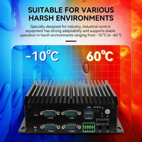 Mini-ordinateur industriel N95 N100 à large plage de tension, LAN, VGA, GPIO, Windows 11, Edge, I5 6ème génération, Mini-PC de contrôle industriel