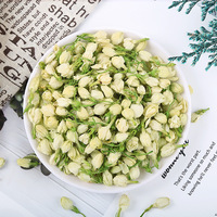 Tisane séchée à la main, bourgeon de jasmin séché, thé de fleurs aux pétales de jasmin, boîte de 50 grammes, vente en gros en vrac
