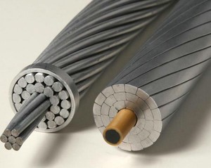 Cables eléctricos reforzados de fibra híbrida de carbono/vidrio conductores desnudos aéreos A3C en configuraciones de 658, 9 mm2 723, 9 mm2 - Product Image 4